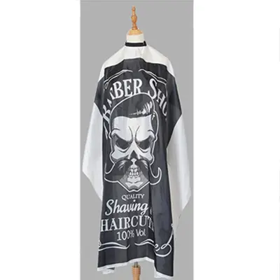 Čisto bela frizerska ogrinjala - profesionalna frizerska predpasnik