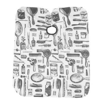 Profesionalna bela frizerska ogrinjala: Ogrinjalo za striženje in oblikovanje las