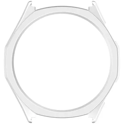 Združljivo s Huawei Watch GT6 46mm - Srebrno ohišje Half-Pack Hollow PC