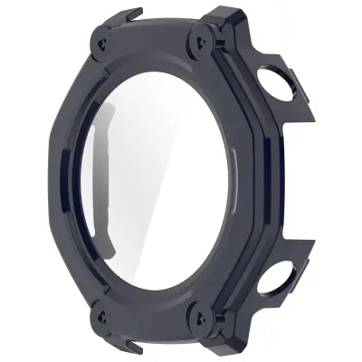 Zaščitno PC ohišje s kaljenim steklom za Amazfit T-Rex 3 Pro 48mm - Modro