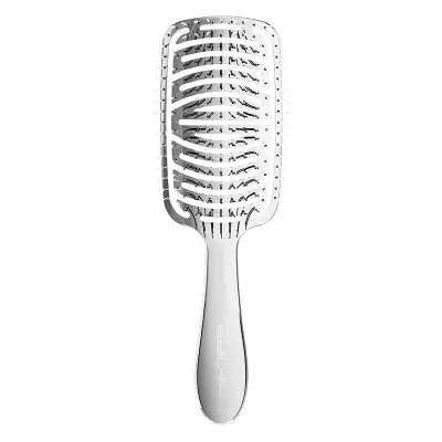 Ženska krtača za oblikovanje dolgih las z zračnikom za razčesavanje in masažo lasišča Silver