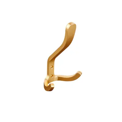 Močne stenske kljuke, 6 kosov, stenske kljuke za plašče Gold