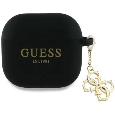 OVITEK GUESS CASE ZA SLUŠALKE APPLE AIRPODS 4 4G SILIKONSKA ZAŠČITA
