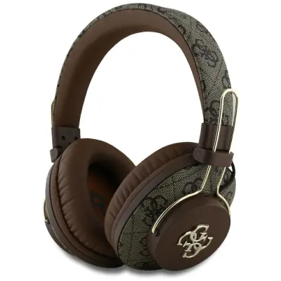 GUESS ON-EAR BLUETOOTH SLUŠALKE ZA PAMETNE TELEFONE Z ENC FUNKCIJO KOVINSKI LOGO