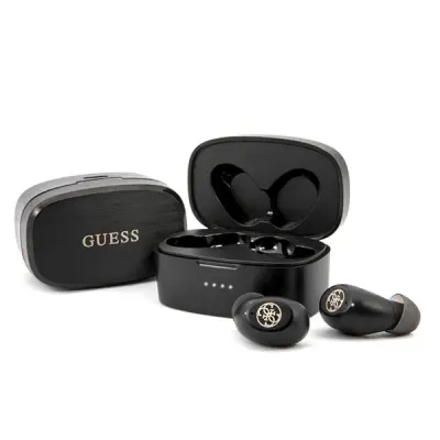 GUESS BLUETOOTH SLUŠALKE GUTWSJL4GBKTWS ZA IPHONE 12 13 14 DOCKING STATION