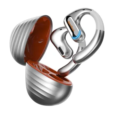 BREZŽIČNE SLUŠALKE OWS ONEODIO OPENROCK PRO (SREBRNE)