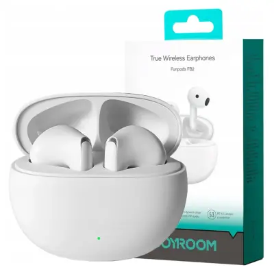 BREZŽIČNE SLUŠALKE JOYROOM FUNPODS JR-FB2 (BELE)