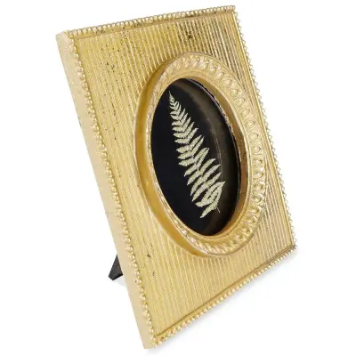 Zlati okvir za fotografije 10x10 cm