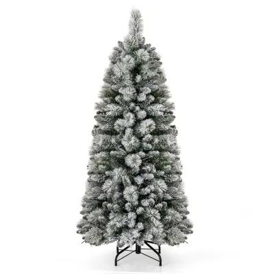 Umetno božično drevo Zasneženo drevo LED 150 cm