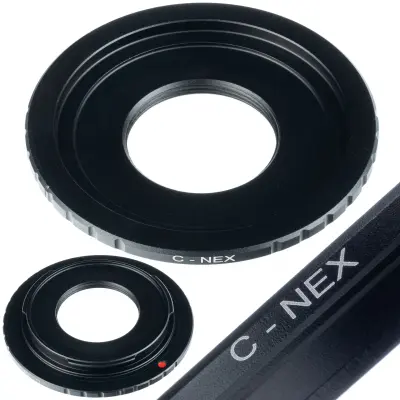 ROSFIX ADAPTER C-MOUNT M25 – NASTAVEK ZA FOTOAPARAT SONY E-MOUNT | ZDRUŽLJIV Z A7, A6000, NEX-5