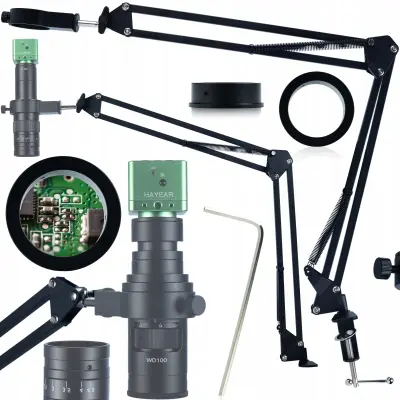 ROSFIX ROKA Z DVIGALOM ODM-100X – BRIZGALNA GLAVA M42, 50 MM, ALUMINIJ | ZA PCB, SERVIS, LUTANJE