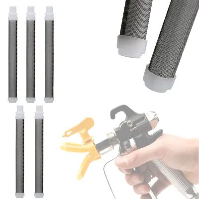 ROSFIX FILTER PALČNI 60 MESH ZA AGREGAT ZA BARVANJE – 96,8 MM DOLŽINA, 9 MM PREMER, KOVINA/PLASTIKA | SET 5 KOS