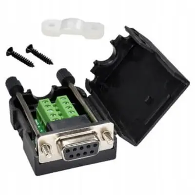 ROSFIX PRIKLJUČEK D-SUB 9-PIN – ARK TERMINALNI BLOK, BREZ SPAJKANJA | KOMPAKTNA IN TRPEŽNA OBUDBA | ZA ELEKTRONIKO IN INDUSTRIJO