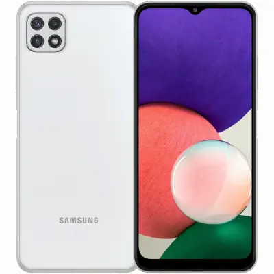 Obnovljeno - znaki rabe - Pametni telefon Samsung Galaxy A22 4GB 64GB 6,6 ''5G Blanco