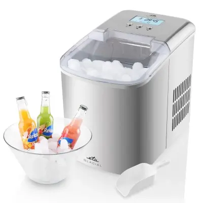 ETA ledomat Glacial [ETA 8784 90000] [15 kg/24h, 2,1 L, 10 kock/9 min,  inox]