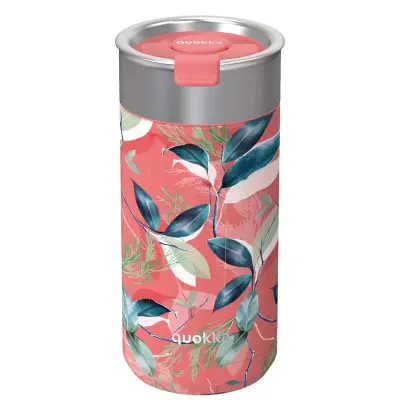 Quokka, Termo steklenica 400ml z infuzerjem in izolacijo, model Boost, Roza