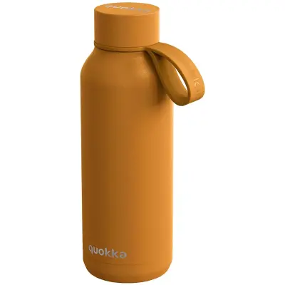Quokka, Termo steklenica 510ml, kolekcija Solid s trakom, Rumena