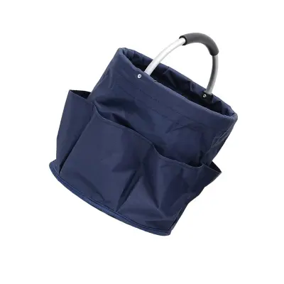 Prenosna zložljiva piknik košara - Zložljiva Oxford tkanina za shranjevanje NavyBlue