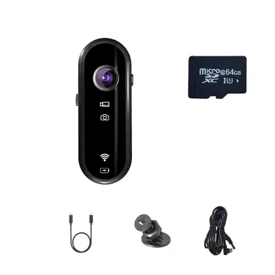 Komplet avtomobilske kamere Y3 Thumb Action: Ujemite življenjske dogodivščine
