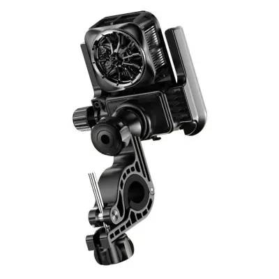 Krmilno držalo za telefon s hlajenjem: Nastavljivo, odporno na udarce in nedrseče