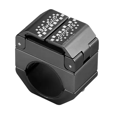 Eleganten Obroč za Telefon iz Aluminijeve Zlitine Black