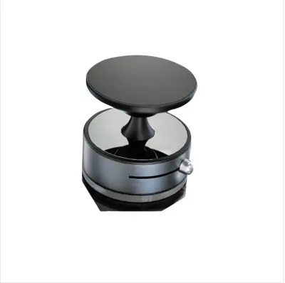 360° Vrtljiv Magnetni Nosilec za Telefon iz Aluminijeve Zlitine Grey