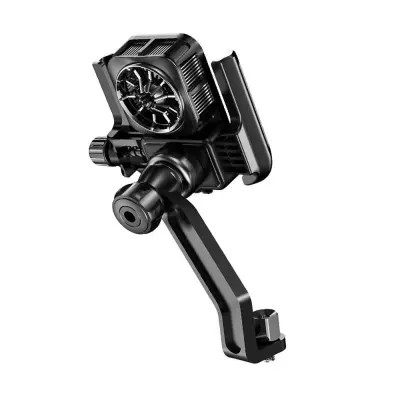 Nosilec za telefon s hladilnim ogledalom - nastavljiv in vrtljiv za kolo