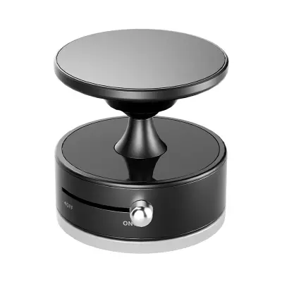 360° Vrtljiv Magnetni Nosilec za Telefon iz Aluminijeve Zlitine Black