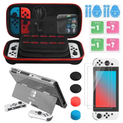 Osnovni 9-delni komplet dodatne opreme za Nintendo Switch