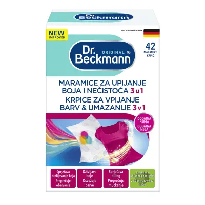 Pivniki barv in umazanije DR.BECKMANN 42 kosov v pakiranju