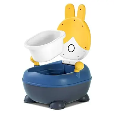Otroška kahlica za navajanje na stranišče | BUNNYPOTTY Rumena