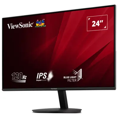 Monitor VIEWSONIC VA24E1-H 61 cm (24") FHD, IPS, 120Hz, HDMI, VGA|Gaming