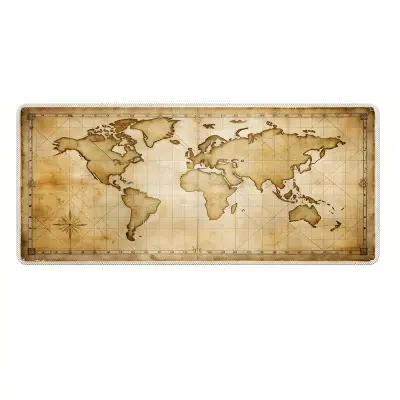 Podaljšana podloga za miško iz naravne gume - 300x600mm nedrseča vodoodporna