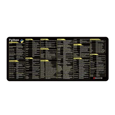 Podloga za miško iz naravne protizdrsne gume - 300x800mm - Razširjena igralna podloga  3 mm