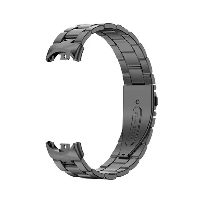 Kovinski pašček, združljiv z Xiaomi Mi Band 8/9/10 - Uradni slog Black