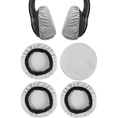 Raztegljive Lycra prevleke za slušalke - paket 4, pralne zaščite za ušesne blazinice  Velika