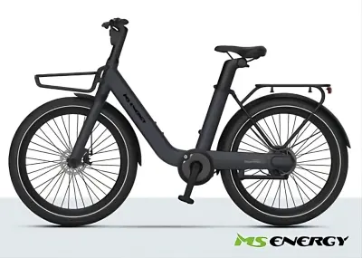 MS ENERGY c102 2025, sivo električno kolo