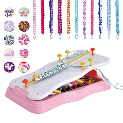 Komplet za domače pletenje zapestnic | BRAIDMAKER