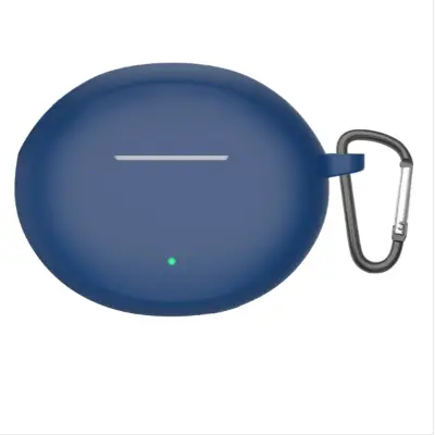 Silikonsko Zaščitno Ohišje Kompatibilno z OPPO Enco Air4 Pro - Odporno na Prstne Odise Blue