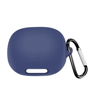 Silikonsko ohišje, združljivo z Anker Soundcore Liberty 4 Pro Bluetooth slušalkami Blue