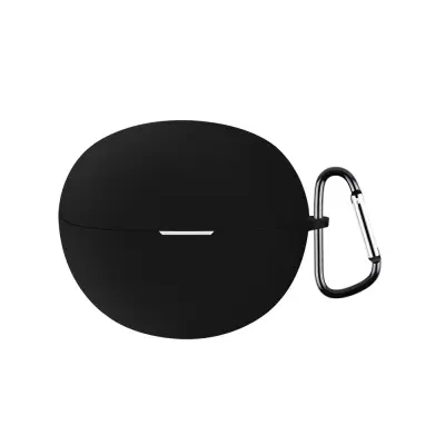 Združljiv s Huawei FreeClip Silikonski Ovitek za Slušalke - Črna