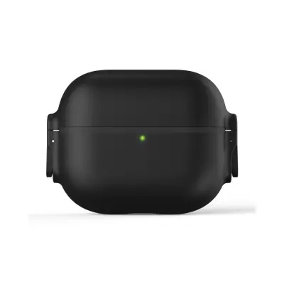 Zaščitno silikonsko ohišje, združljivo z AirPods Pro - odporno na udarce Black