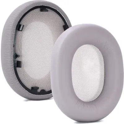 Združljivi nadomestni ušesni vložki za Sony WH-1000XM5, mehko proteinsko usnje Pink