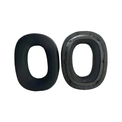 Združljivo z Bowers & Wilkins PX 7S2/PX8 Gel nadomestni ušesni blazinici Black