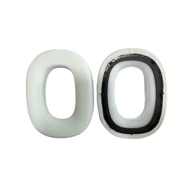 Združljivo z Bowers & Wilkins PX 7S2/PX8 Gel nadomestni ušesni blazinici White