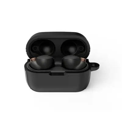 Kompatibilno Ohišje iz TPU za Sony WF-1000XM5 - Odporno na udarce in prah Black