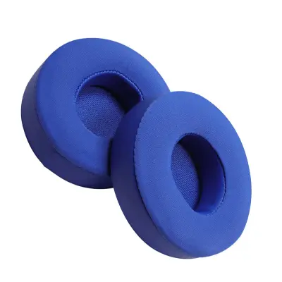 Združljivi 2 kosa hladilnih gel blazinic za ušesa Beats Solo 2/3 Blue