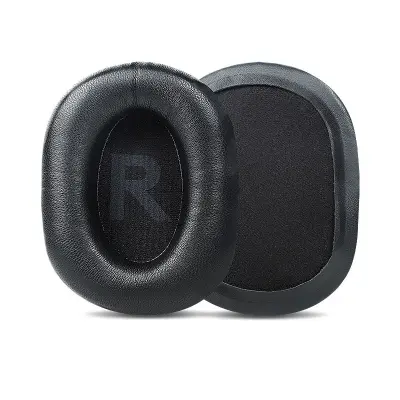 Vrhunske ušesne blazinice iz jagnječje kože za Logitech G PRO X - črne (par)