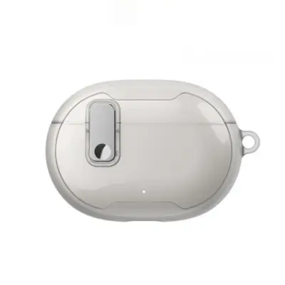 Zaščitno ohišje iz TPU, združljivo z Beats Studio Buds / Buds+ z elektro prevleko Transparent white