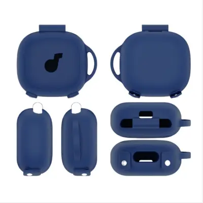 Združljiv silikonski ovitek za slušalke Anker Soundcore Sport X20 Blue